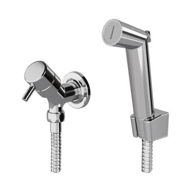 Imagem de Ducha Higiênica com Gatilho ABS Fani Eva Cromada 1739 C90