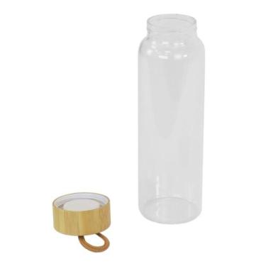 Imagem de Garrafa para Água de Vidro em Borossilicato 400ml Alta Resistência Tér