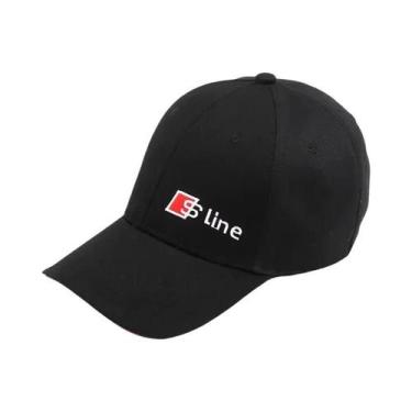 Imagem de Boné Ajustável 3D Para Carros Audi A3 A4 A5 A7 A8, Estilo Moto GP Raci