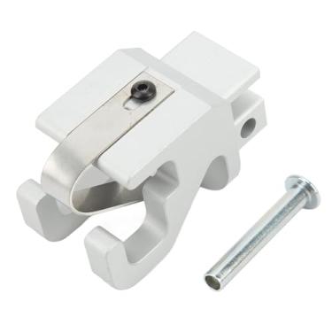 Imagem de HilBeliFU Garra de viga de toldo para trailer, garra de viga inferior para trailer resistente com rebite, substituição de braçadeira de viga de alumínio acetinado de alta resistência para toldos II