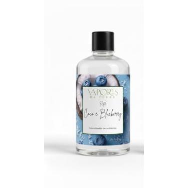 Imagem de Vapores da Terra Refil para Aromatizador de Ambiente, Fragrância Coco e Blueberry, Líquido, 500ml (500ml)