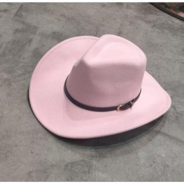 Imagem de Chapéu Country Mizu Feminino 3 Cores Vaqueira Boiadeira - NoBrand, Ros