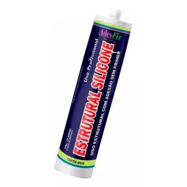 Imagem de Silicone Estrutural Cartucho 400Gr - Adesfix, Branco