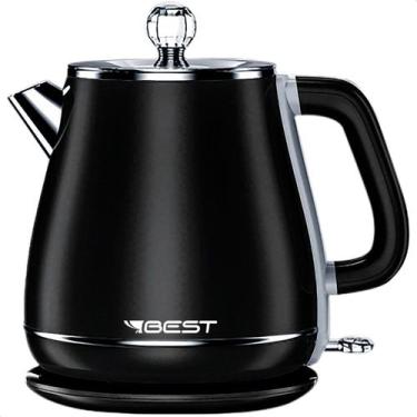 Imagem de Chaleira Jarra Elétrica Colorida Colors 1.8 L Best Moderna Preto - 110