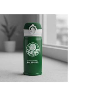 Imagem de Garrafa térmica flip 300ml times - palmeiras - brasfoot