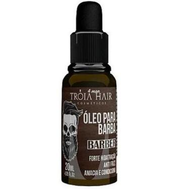 Imagem de Óleo de Crescimento e Nutrição Para Barba 20ml - Troia Hair 4Man