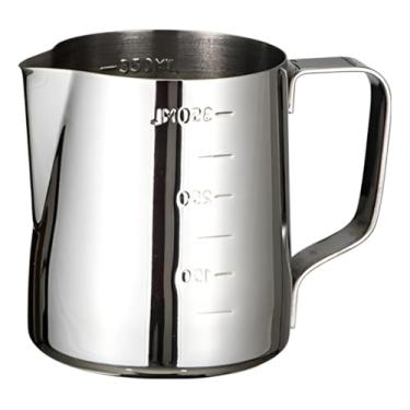 Imagem de Jarra Leiteira Cremeira Barista 350ml em Aço Inoxidável – Pitcher Café Profissional para Latte Art e Vaporização