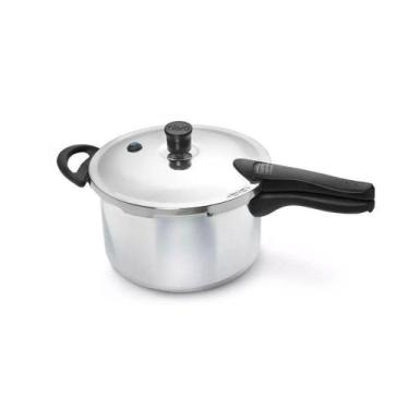 Imagem de Panela de Pressão Nigro Press em Alumínio 4.5 Litros, Prata, 4.5 L