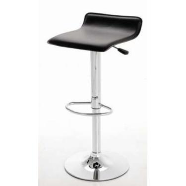 Imagem de Banqueta Belo Horizonte 2005 Preta Base Cromada - 6698 - Sun House