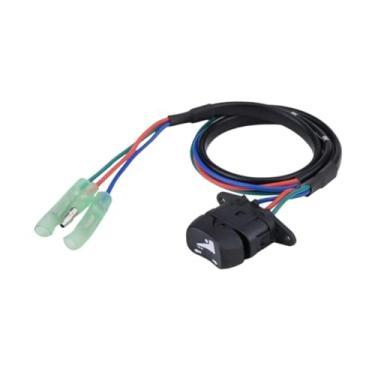 Imagem de Ysyqkn Interruptor de Inclinação para Motor de Popa 37850-90J00, Acessórios para Interruptor de Inclinação, Elevador de Barco