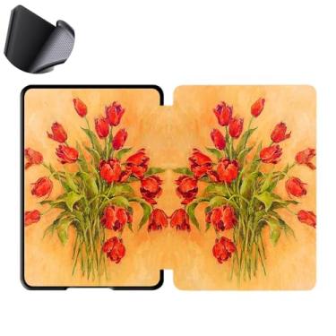 Imagem de Yzlvigrous Capa para Kindle Paperwhite 12th/Coloroft Signature Edition 1ª Geração 2024, Tampa Traseira de TPU Macia de 7 Polegadas com Sono/despertar Automático, Modelo: SA569P/SA568B/SA59CP