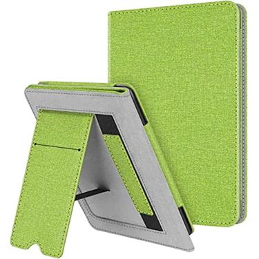 Imagem de Yzlvigrous Capa de 6.8 Polegadas para O Kindle Paperwhite 11th Gen 2021 e Signature Edition, Cobertura de Descanso de Mão em Pé com Sono/despertar Automático, Modelo: M2L3EK/M2L4EK