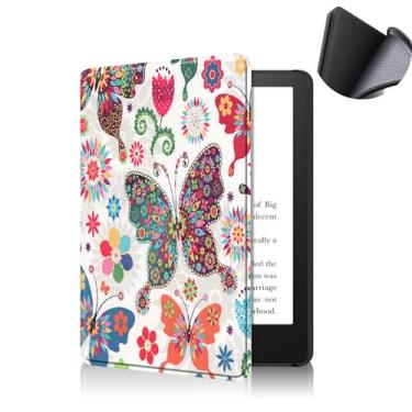 Imagem de Yzlvigrous Capa para Kindle Paperwhite 12th/Colorsoft Signature Edition 1ª Geração 2024, Tampa Traseira de TPU Macia de 7 Polegadas com Sono/acordamento Automático, Modelo: SA59CP/SA568B/SA569P