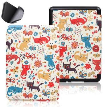 Imagem de Yzlvigrous Capa para Kindle Paperwhite 12th/Coloroft Signature Edition 1ª Geração 2024, Tampa Traseira de TPU Macia de 7 Polegadas com Sono/acordamento Automático, Modelo: SA568B/SA569P/SA59CP