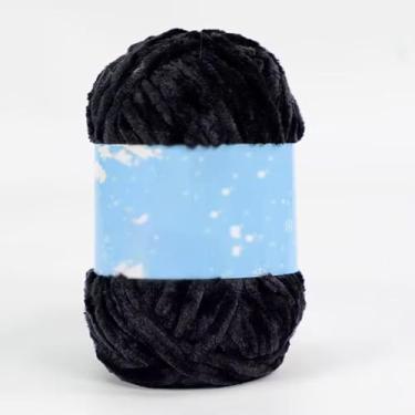 Imagem de Fio de Chenille Macio Super Grosso para Crochê Tricô Tecelagem Artesanato DIY Amigurumi Premium Confortável Mantas Bebê Roupas Cachecóis Camas Pets Projetos Manufatura Manual