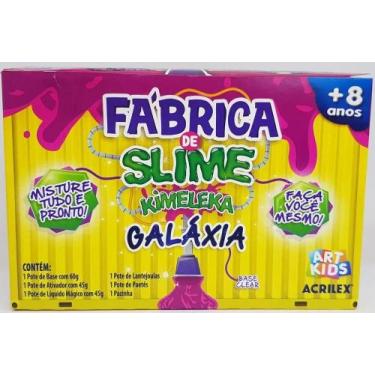 Imagem de Fabrica De Slime Kimeleka Galaxia Acrilex - Artkids