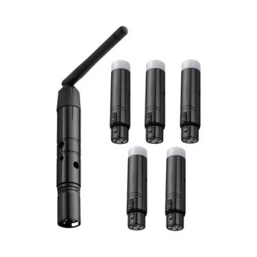 Imagem de Controlador DMX512 Sem Fio ISM Transmissor Receptor XLR Para Festa Dis