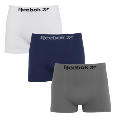 Imagem de Kit 3 Cuecas Boxer Reebok Classic Masculina