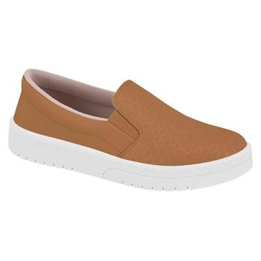 Imagem de Tenis Feminino Moleca Sem Cadarço Slip On Calce 5791.118 (Camel, BR, Adulto, Numérico, 36)