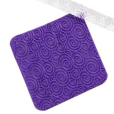 Imagem de YOUTHINK Rolo de Massa Acrílico Com Alça Confortável de 28 Padrões para Assar Massa de Macarrão 16 X 1 Cm (#24)