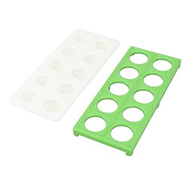 Imagem de Phefop Prensa para Fazer Ravioli, Molde Quadrado para Ravioli Em ABS de Ferro, Crie 10 Bolinhos Caseiros Com Facilidade para Os Amantes da Culinária Italiana (#11)