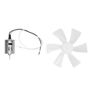 Imagem de Garosa Lâmina do Ventilador de Ventilação RV de 6 pol. Com Motor, Construção Em Liga de Aço ABS, Motor Reversível de 12 V para Fácil Circulação de Ar Em Banheiro e Cabine de RV