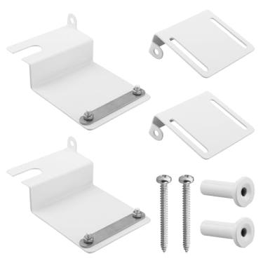 Imagem de VIDABTE Trava superior de porta de segurança infantil impede que crianças e animais de estimação abram a porta, fechadura superior para portas internas e externas, fechaduras ajustáveis para crianças