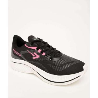 Imagem de Tênis Esportivo Feminino-60018 - Box200, 37, Preto