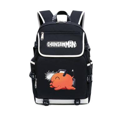 Imagem de Mochila escolar Cartoon Kids Chainsaws Mans Pochitas Anime B