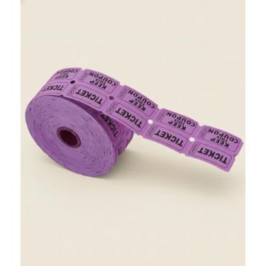 Imagem de 500 peças de bilhetes de sorteio, bilhete duplo para eventos