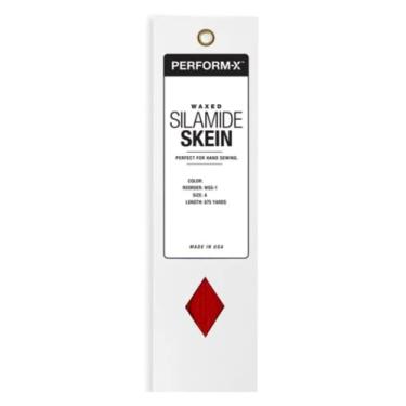 Imagem de novelos de cera de silamida - vermelho