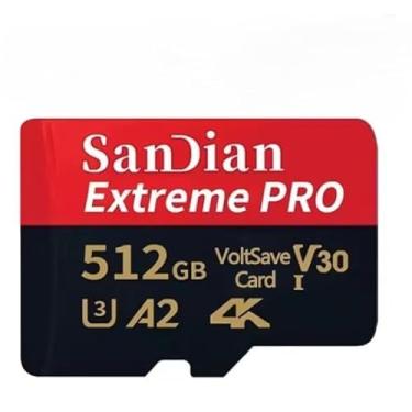 Imagem de Extreme PRO Cartão de Memória 512GB, VoltSave V30, U3, A2, 4K, Classe 10