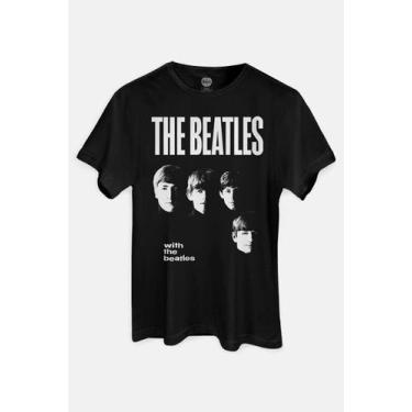 Imagem de Camiseta The Beatles With The Beatles - Piticas, G1, Preto, Unissex