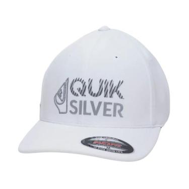 Imagem de Boné Quiksilver Silver Transfer Branco, M, White