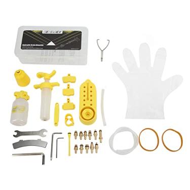 Imagem de Acouto Kit de Sangramento de Freio de Bicicleta de Alta Resistência - Kit Completo de Sangramento de óleo de Freio a Disco Hidráulico, e - Ferramentas Essenciais para Reparo e Manutenção de de