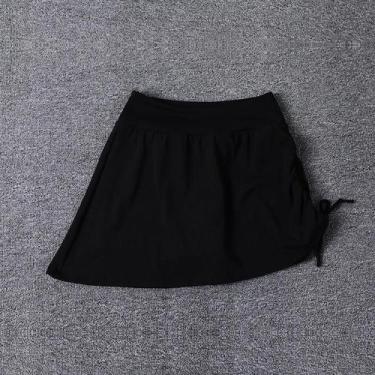 Imagem de Saia Calça Esportiva Feminina De Yoga Em Spandex De Secagem Rápida, Re