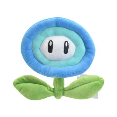 Imagem de Boneca de pelúcia Mario Blue Ice Flower 17 cm para crianças