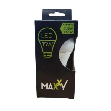 Imagem de Lampada LED Maxxy 15W Branca 6500K Bivolt Iluminacao Forte Economia En
