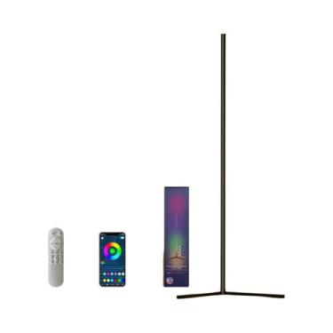 Imagem de Luminária De Chão LED RGB Com Sincronização Musical, Luminária De Cant