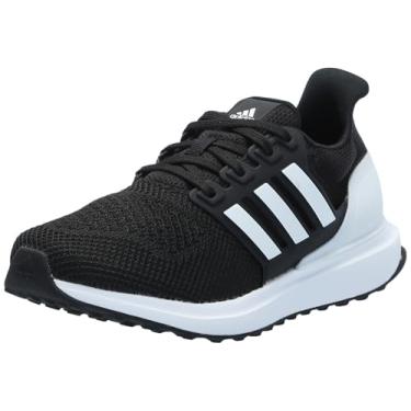 Imagem de adidas Tênis de corrida infantil Ubounce DNA, Preto/branco/branco, 21