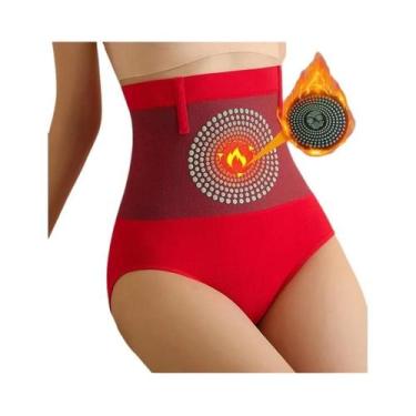 Imagem de Calcinha Modeladora Feminina De Cintura Alta Sem Costura Com Controle 