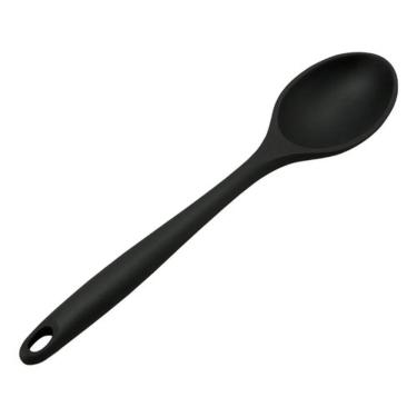 Imagem de Colher De Silicone 27cm Resistente Jjb Utilidades Preto
