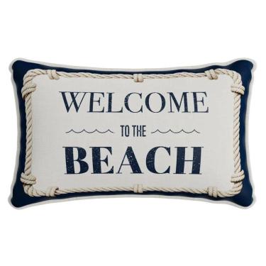 Imagem de Almofada Náutica Welcome 347185 35X50Cm Belchior