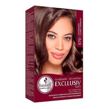 Imagem de Tonalizante Excllusiv Tom Castanho Claro Marrom 570 Haskell
