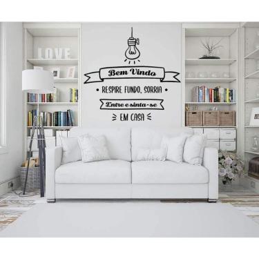 Imagem de Adesivo De Parede Frase Bem Vindo Mod02
