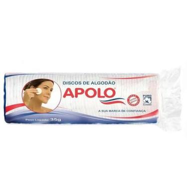 Imagem de Discos de Algodão Apolo para Limpeza Facial - 35g
