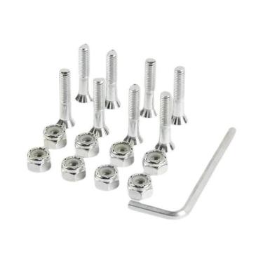 Imagem de Parafusos Antiferrugem Duráveis Para Eixos De Skate M5x Vários Comprim