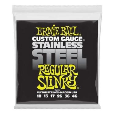 Imagem de Encordoamento Guitarra Ernie Ball 010-046 Steel 2246 Oferta
