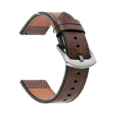 Imagem de Pulseira De Couro Vintage 20mm 22mm Para Samsung Galaxy Watch 7/6/5/4 