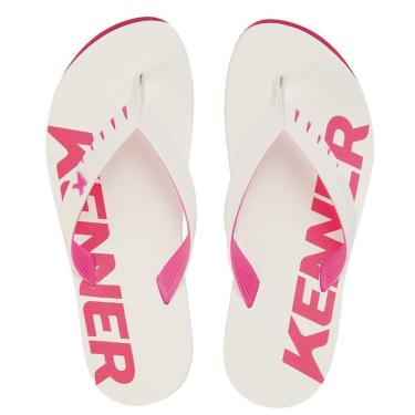 Imagem de Chinelo Sandália Kenner Red Branco c/ Rosa-Masculino